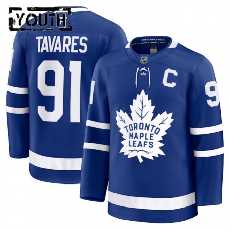 Lapsille NHL Toronto Maple Leafs Pelipaita Fanatics Premium John Tavares 2024-25 koti Sininen